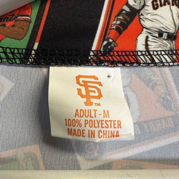 SF Giants baseball button front shirt mens Medium hawaiian sports gorpcore - Picture 2 of 7